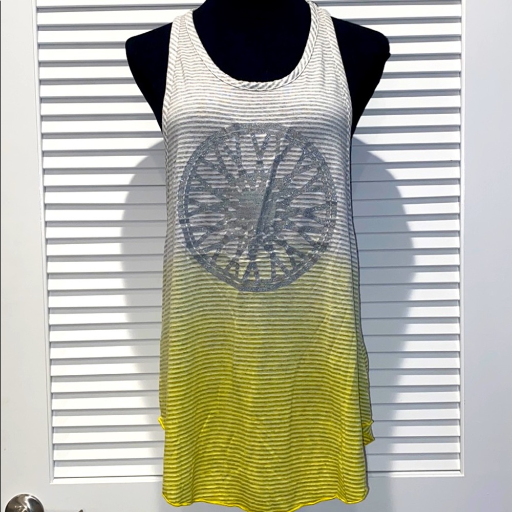 SoulCycle Silver Glitter Tank (M)! OG Fave!